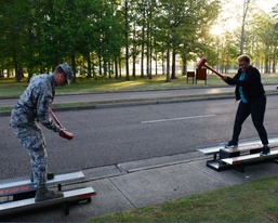 Obstacle course teaches Airmen about SAPR
