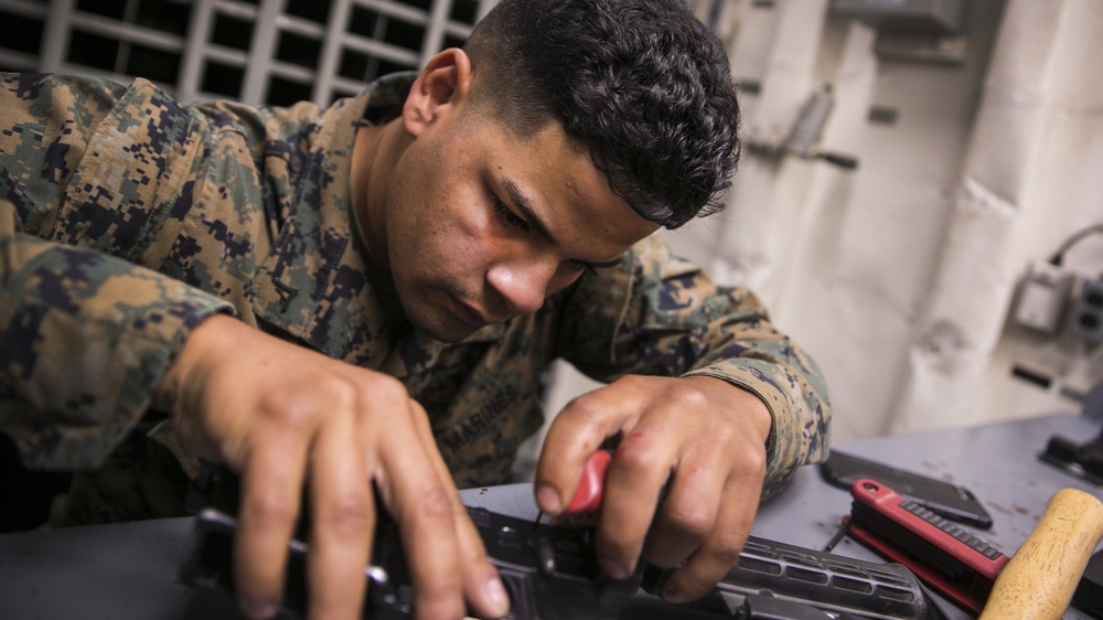 15th MEU’s Weapons Technician Warriors