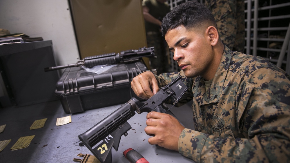 15th MEU’s Weapons Technician Warriors