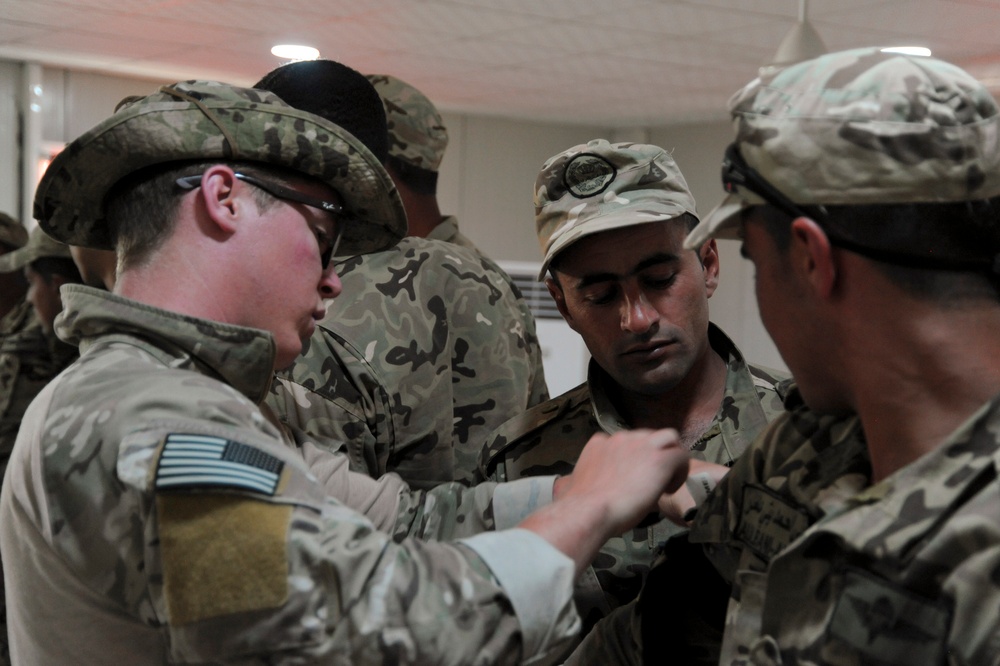 Tactical Combat Casualty Care training