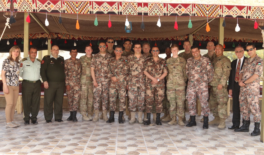 U.S., Jordanian military legal professionals gain greater understanding through joint symposium
