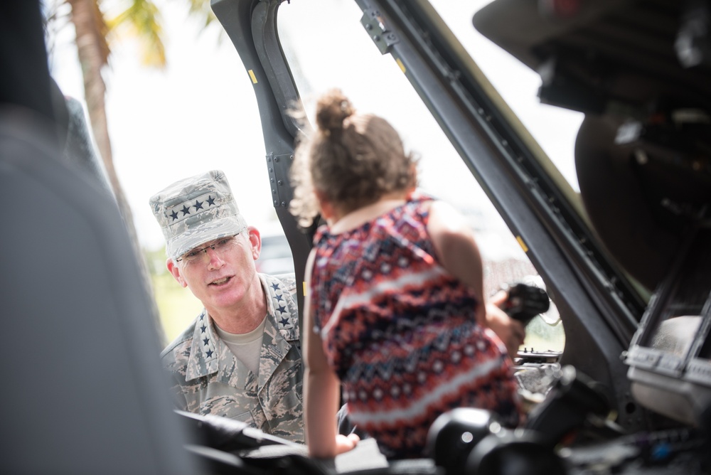 VCJCS 2017 USO Tour - Guam