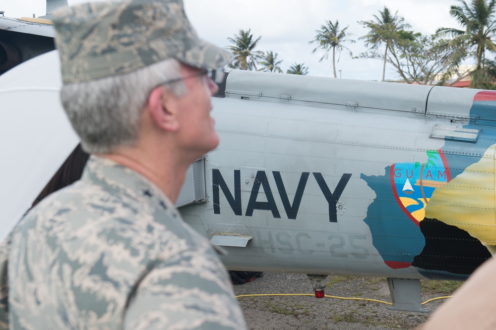 VCJCS 2017 USO Tour - Guam