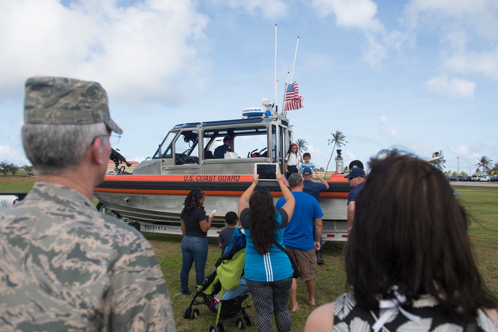 VCJCS 2017 USO Tour - Guam