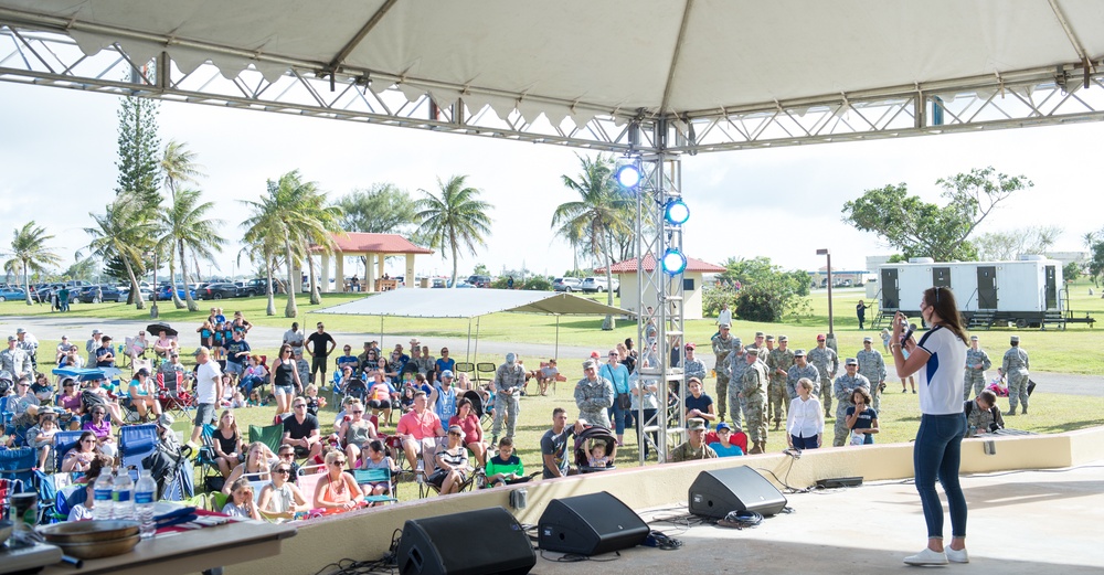 VCJCS 2017 USO Tour - Guam