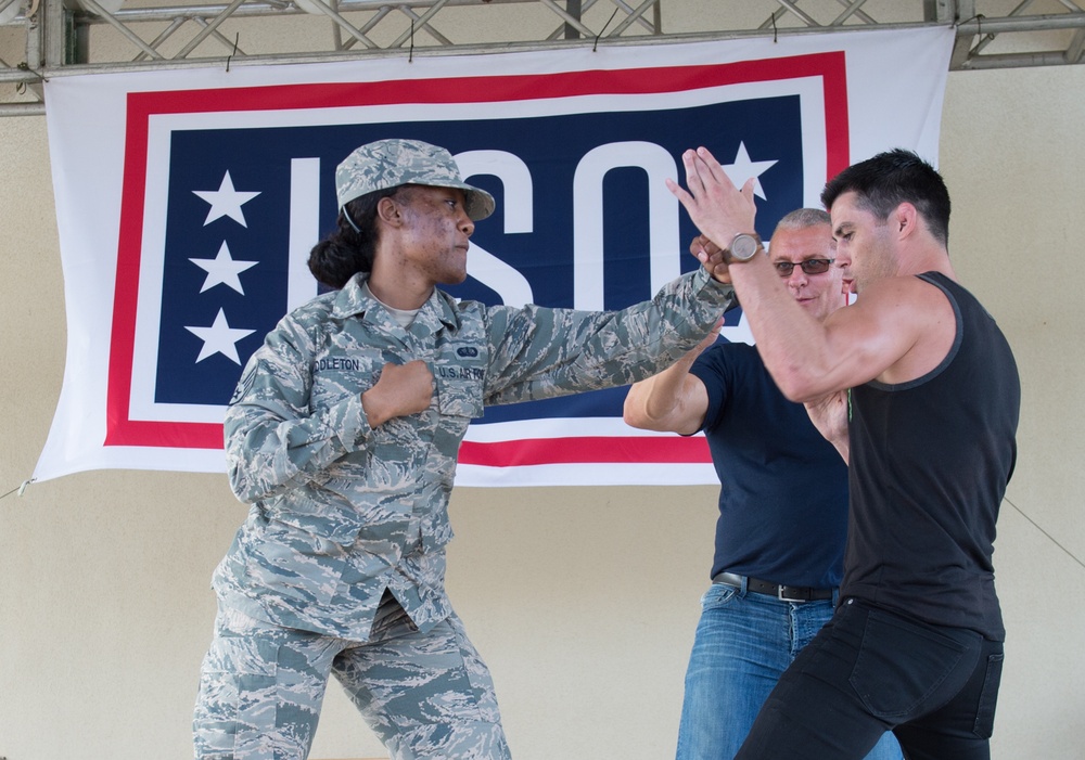 VCJCS 2017 USO Tour - Guam