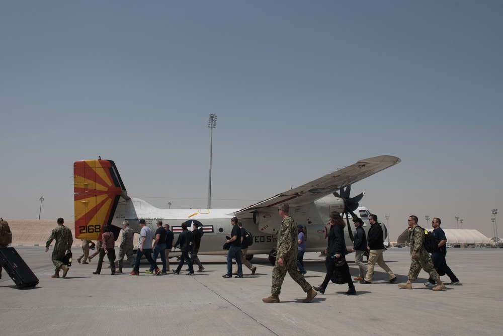 VCJCS 2017 USO Tour - Qatar