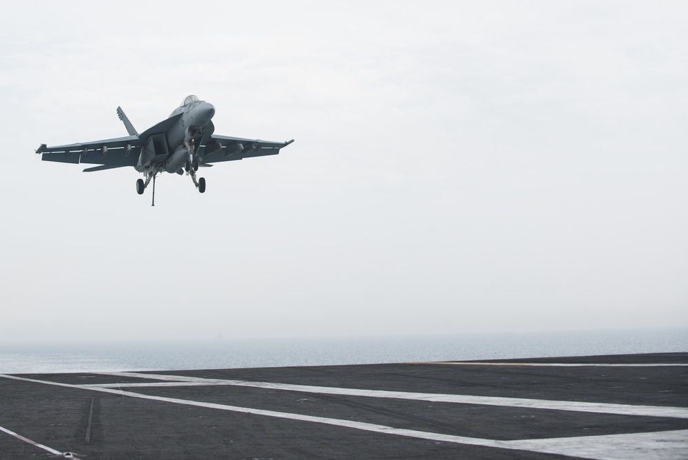 VCJCS 2017 USO Tour - USS George H. W. Bush