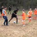 Battle Group Poland soldiers mix it up on soccer field with local students