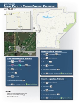 Event Directions: Department of the Navy, Duke Energy, State of Indiana to Celebrate Solar Facility Ribbon Cutting on May 18