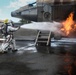 Marines feel the heat: ARFF simulates an aircraft fire