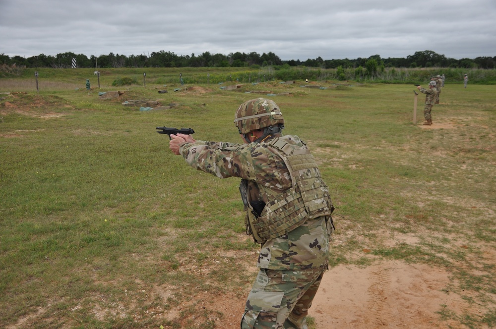 Houston-area troops travel to Central Texas to hone marksmanship