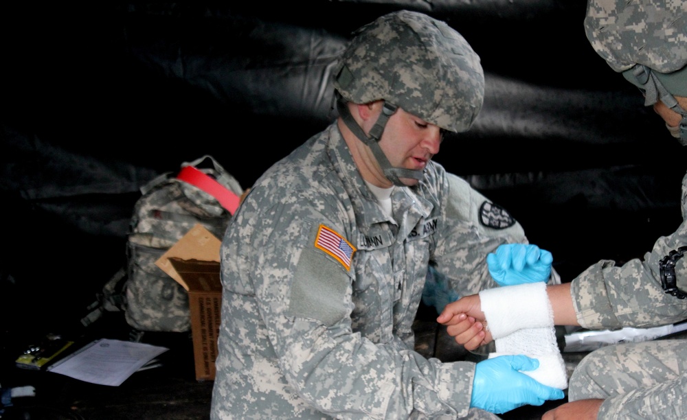 Real World Medical Coverage of Army Training Events