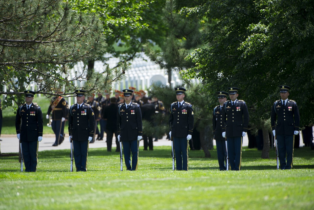 Funeral of U.S. Army Staff Sgt. Mark R. De Alencar