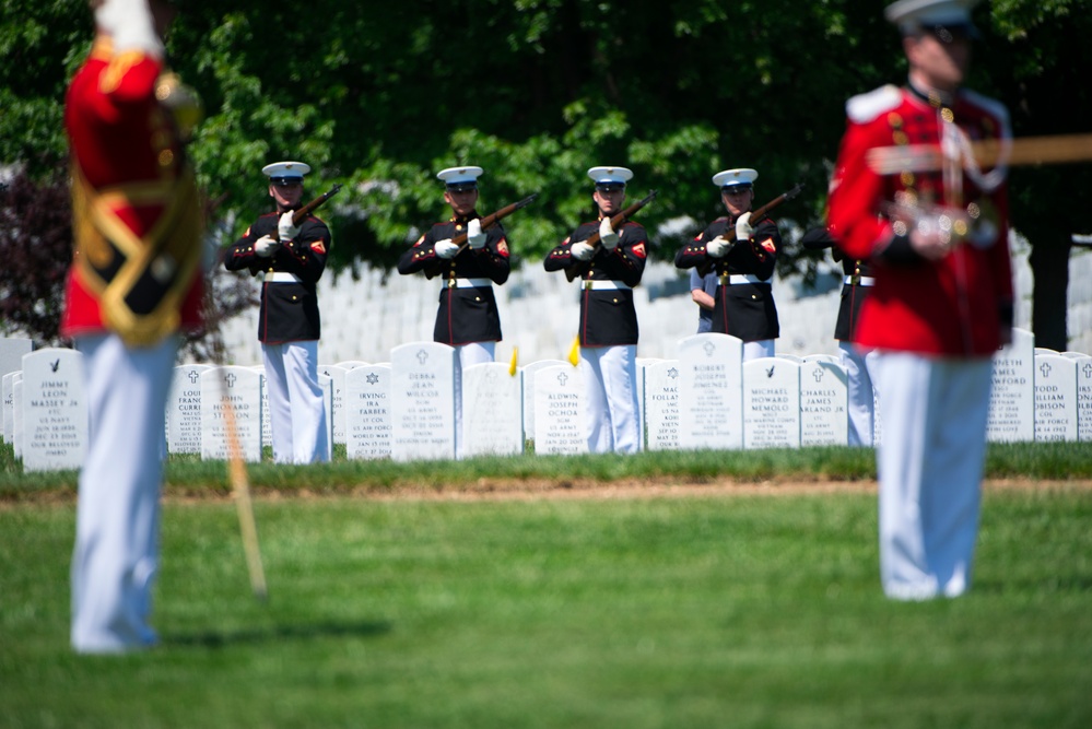 Funeral for Marine Corps Reserve 1st Lt. William Ryan