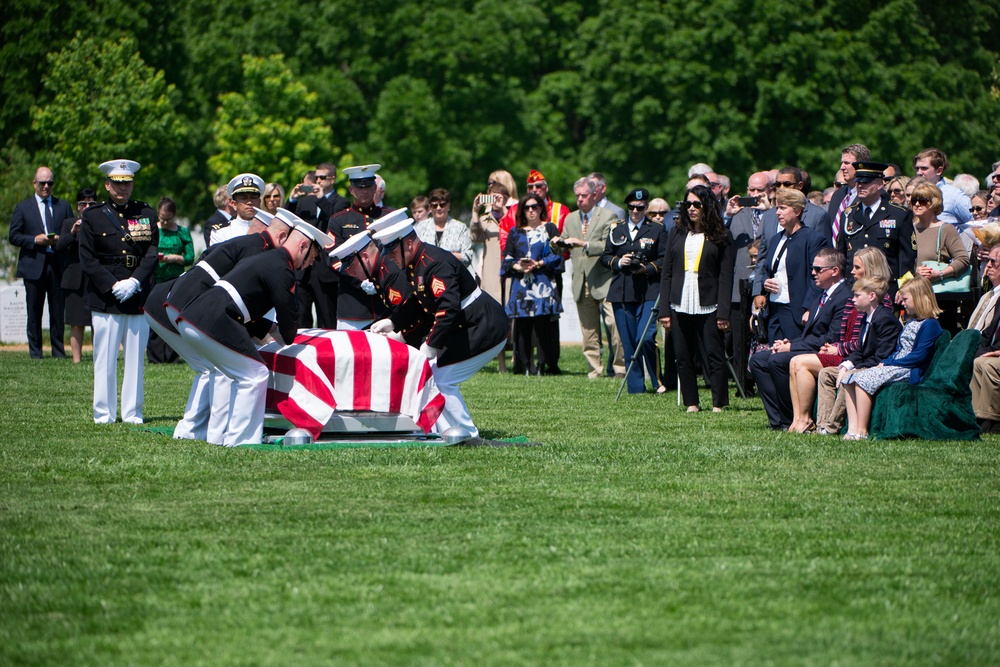 Funeral for Marine Corps Reserve 1st Lt. William Ryan