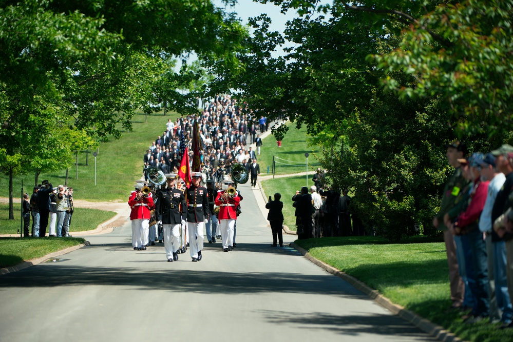 Funeral for Marine Corps Reserve 1st Lt. William Ryan