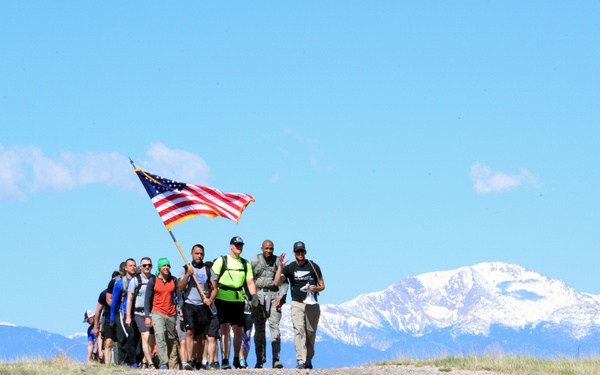 Team Schriever members complete challenge