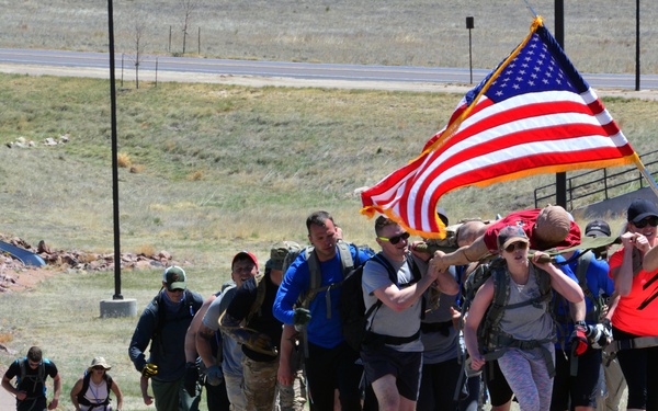 Schriever members complete challenge