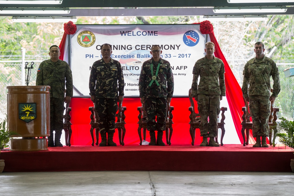 Balikatan 2017 Opening Ceremony at Fort Magsaysay