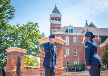 Mac Lain first salute