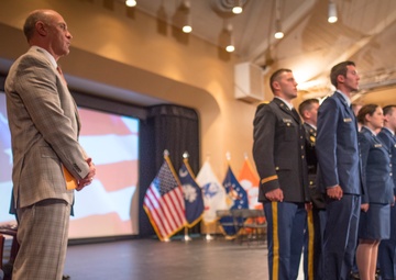 Clemson president with 2LT's
