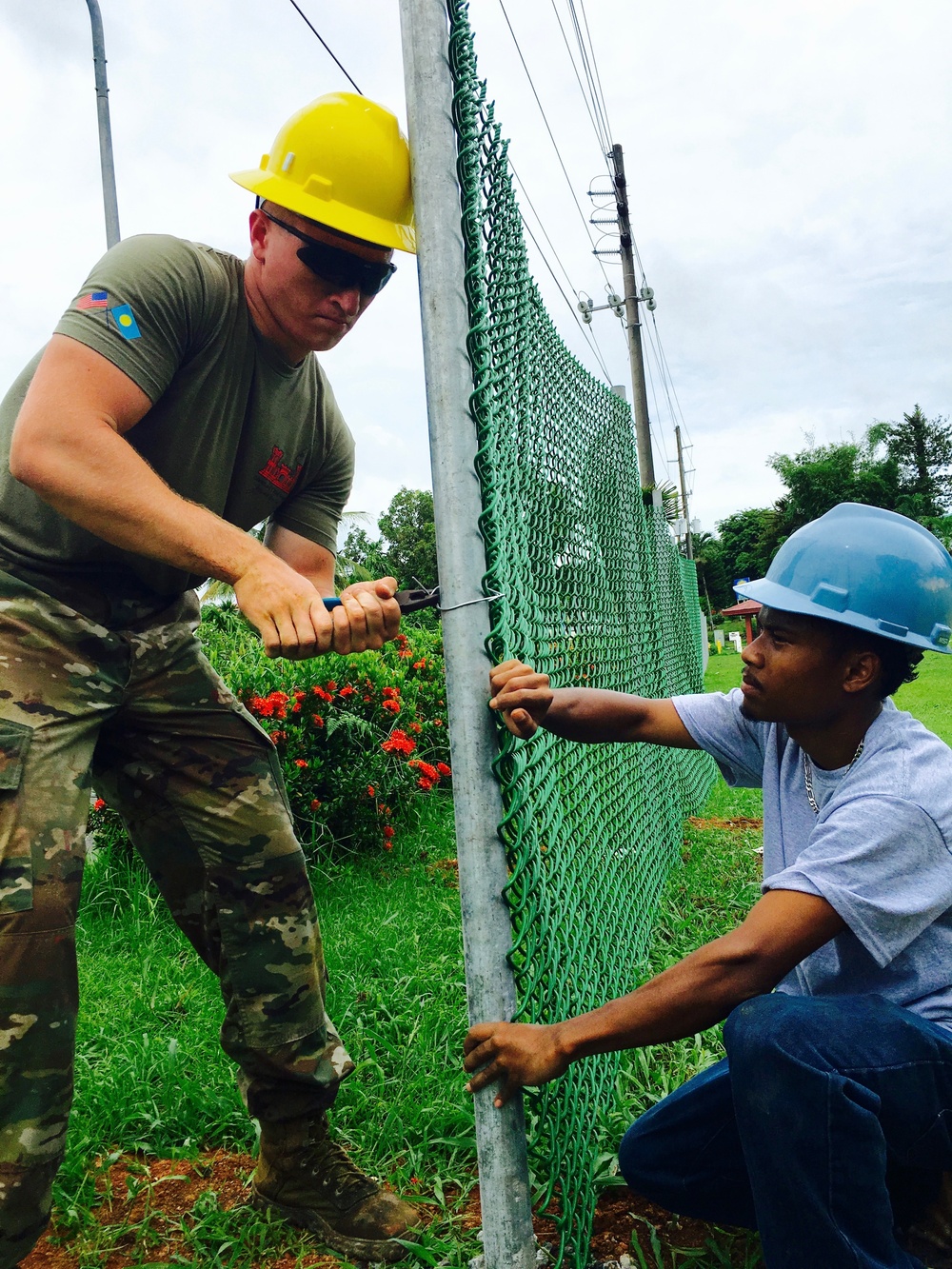 Soldiers Make Lasting Impact on Small Island in Pacific