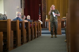 Chaplain of the USMC Admiral Scott Leads Annual Chaplain Training Conference