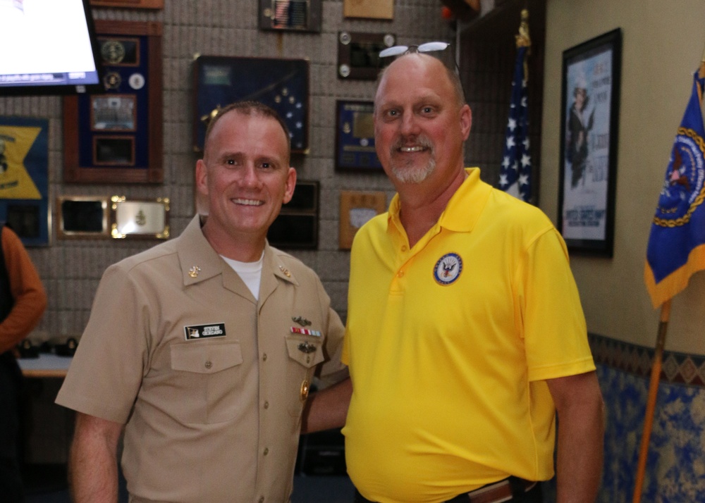 MCPON Visits Corry Station