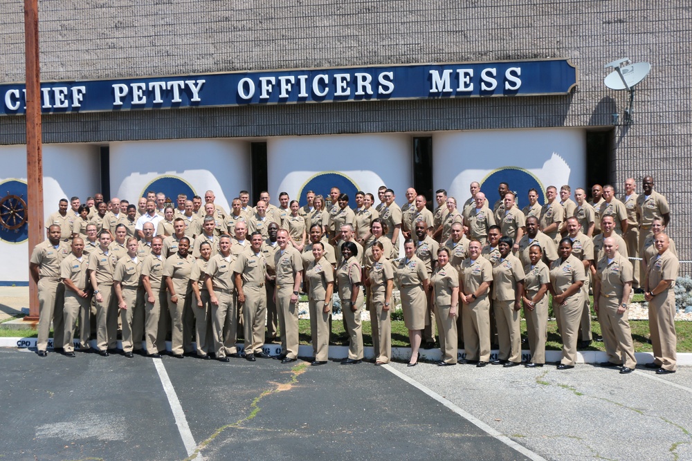 MCPON Visits Corry Station