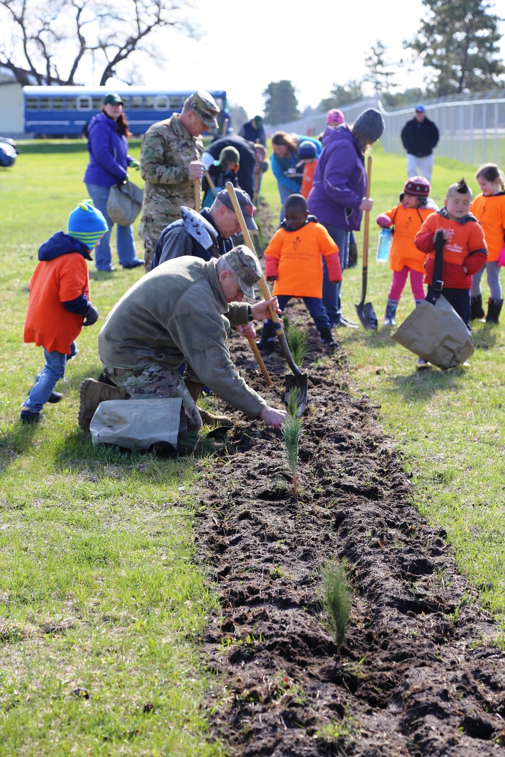 Fort McCoy observes Arbor Day with tree-planting event