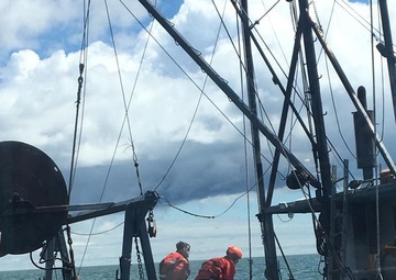 Coast Guard battles fishing vessel fire, saves 2 off Nantucket