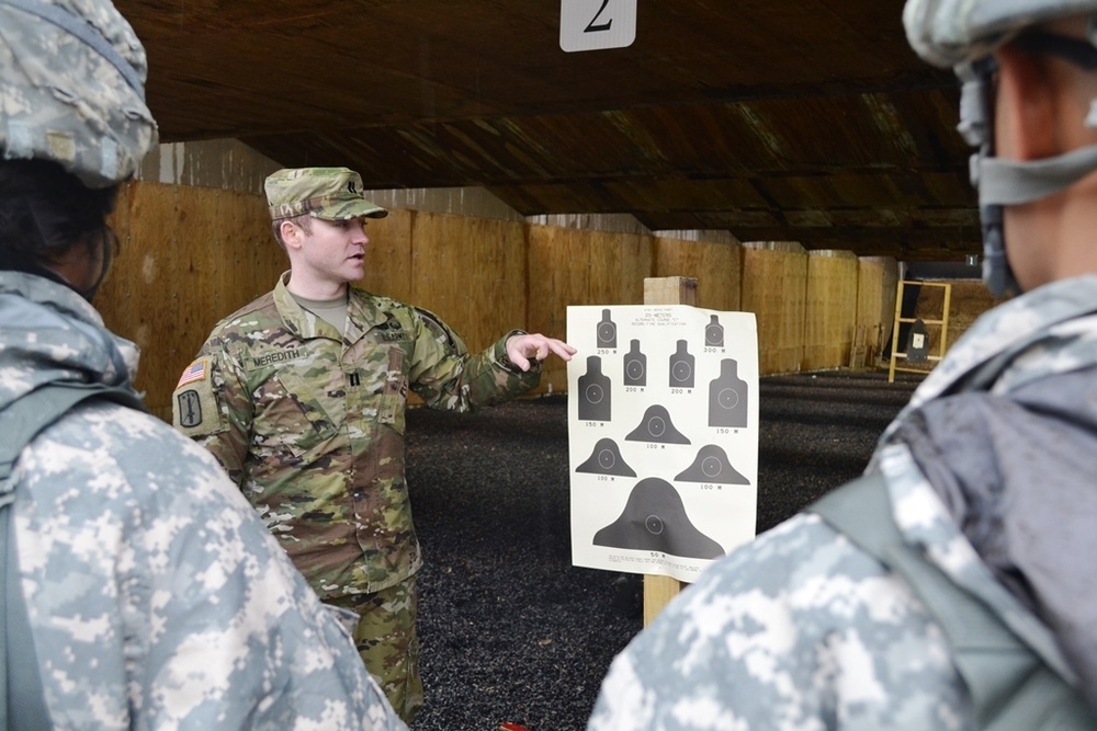 110th IO Battalion at Gunpowder Range