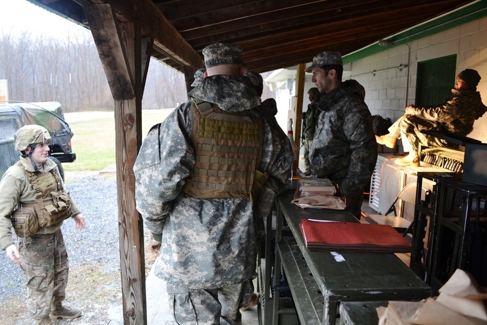 110th IO Battalion at Gunpowder Range