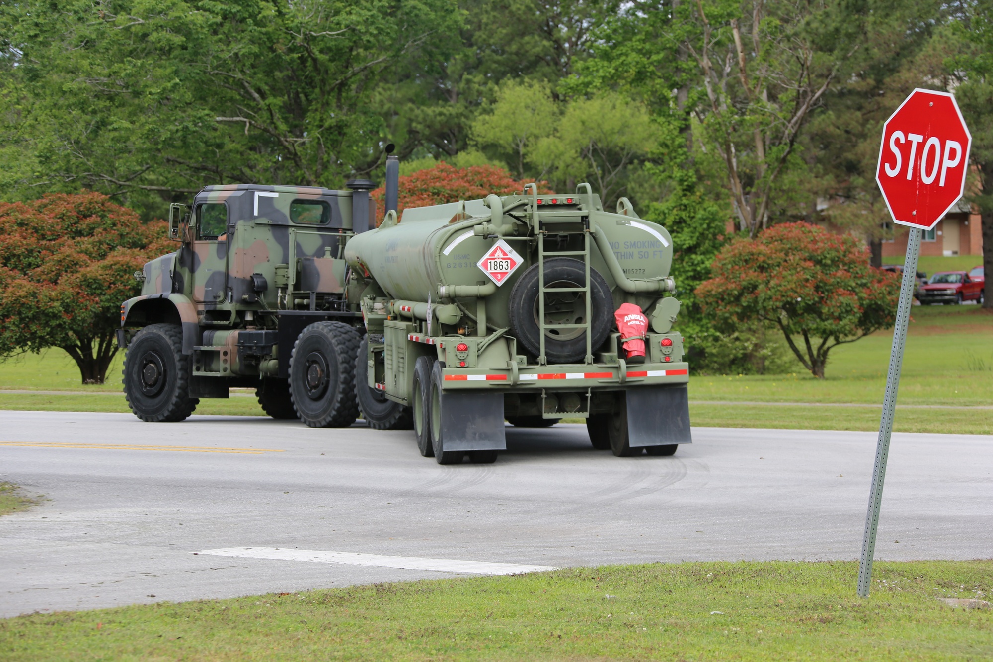 DVIDS - Images - II MEF Marines truck through refueler course on
