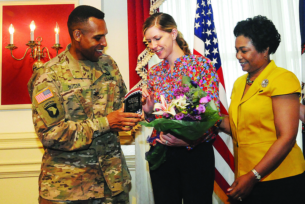 Central Virginia military spouses honored during