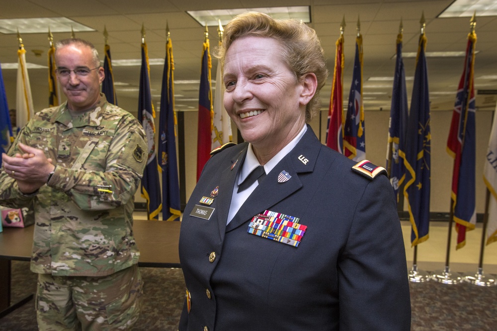 Thomas promoted to Chief Warrant Officer 5