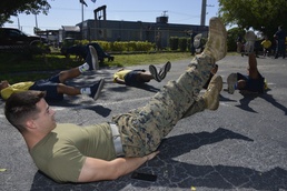 FW PEV: Marines, Sailor meet cadets