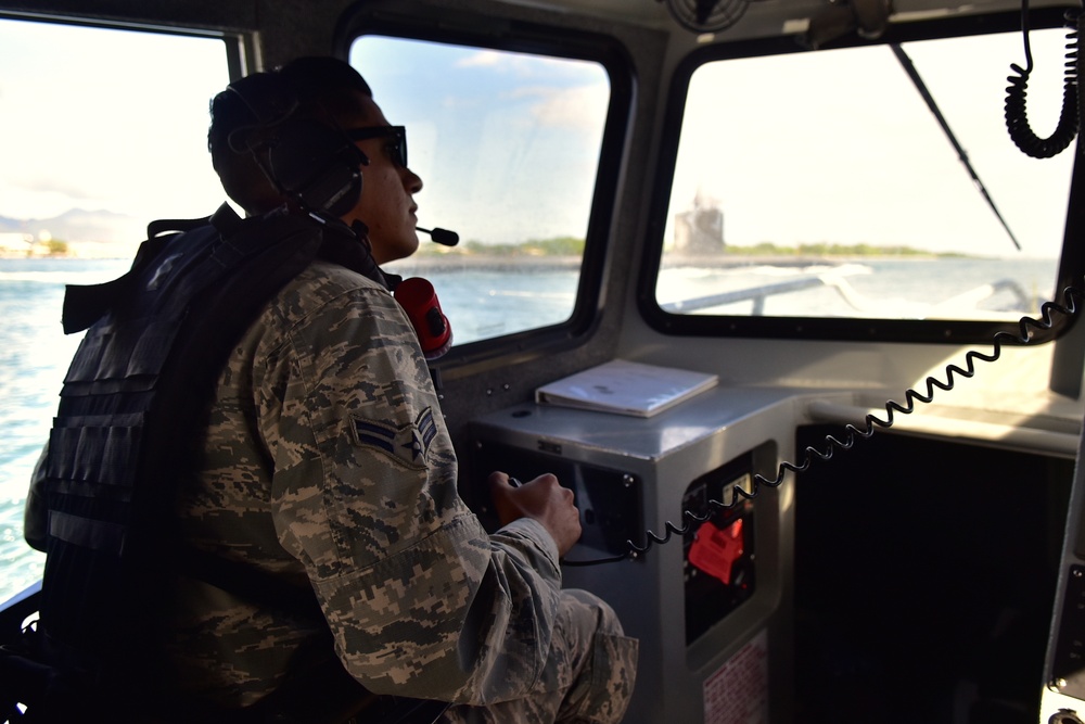 Security training initiative offers coxswain qualifications to Airmen