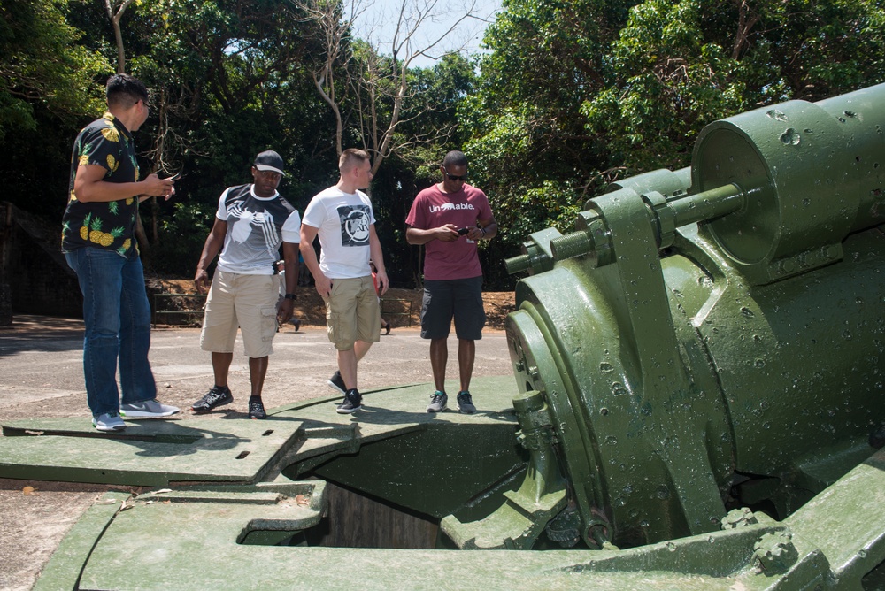 U.S. Marines with 4th Marine Regiment visit Corregidor on 75th anniversary of battle