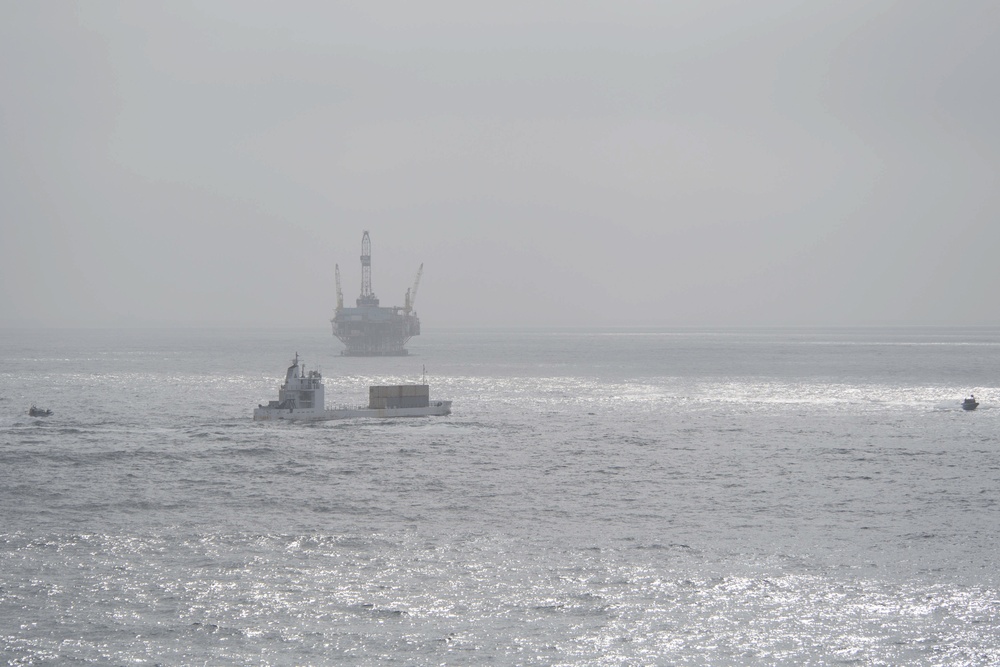 USS San Diego (LPD 22) Strait Transit Exercise