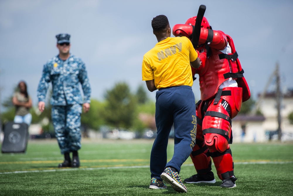 OC Spray Training at Misawa Airbase