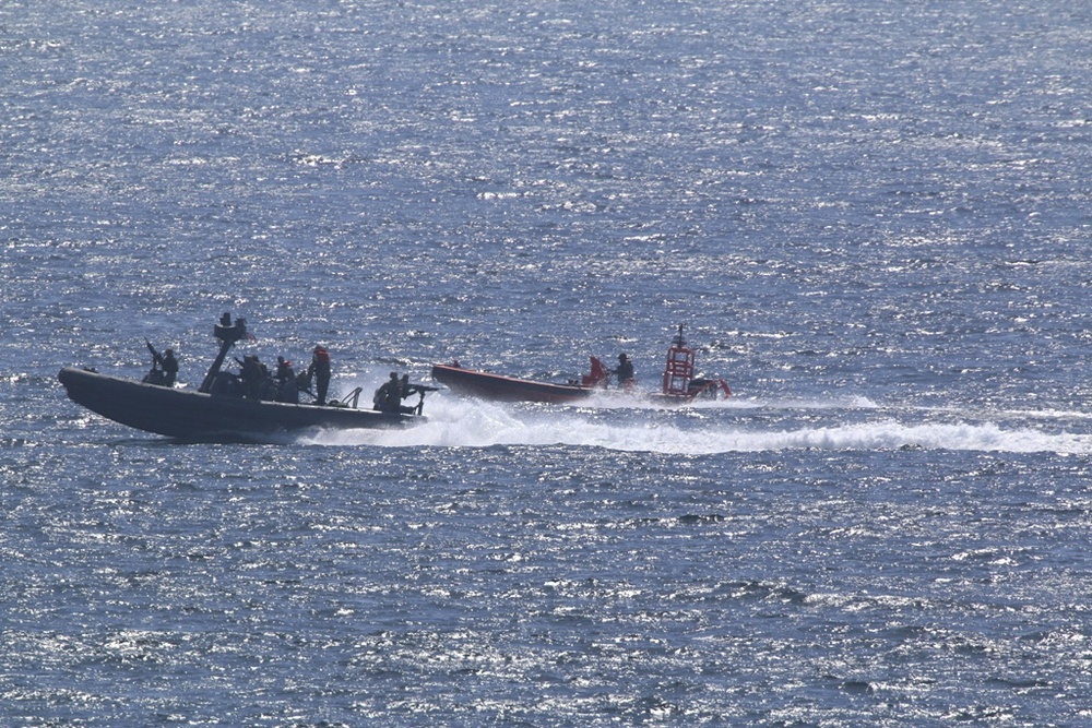 USS San Diego (LPD 22) Strait Transit Exercise