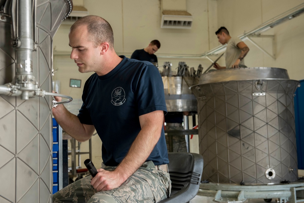 Teamwork propels F-15 engines