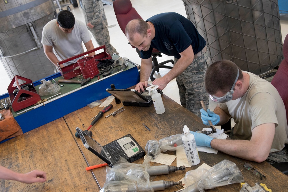 Teamwork propels F-15 engines