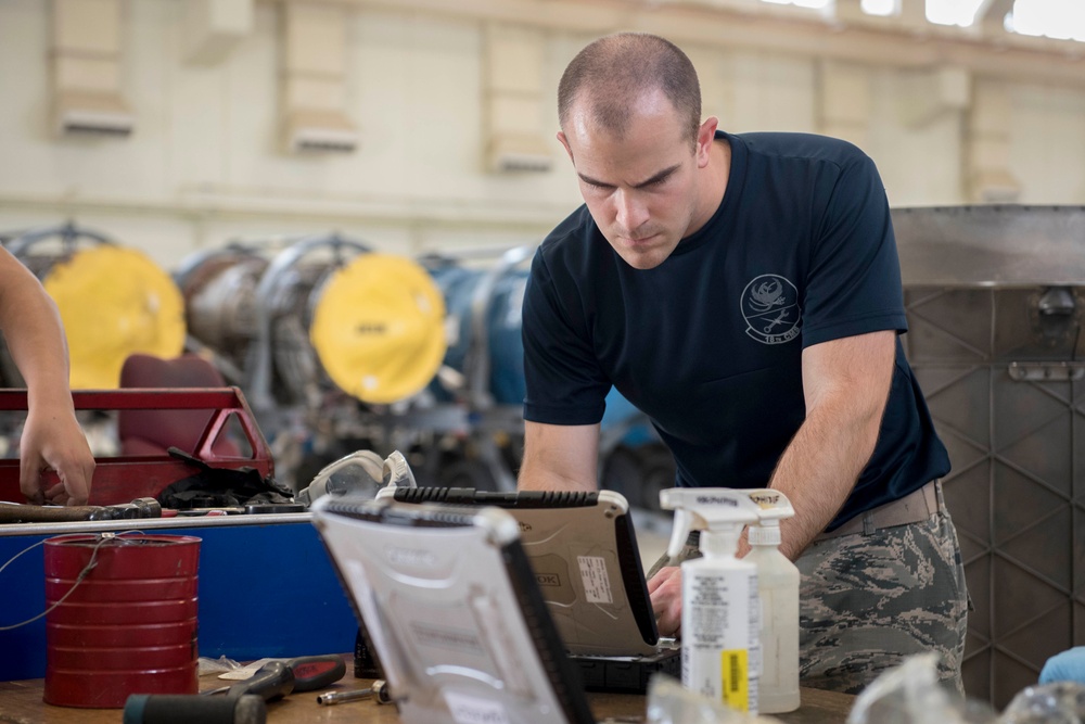 Teamwork propels F-15 engines