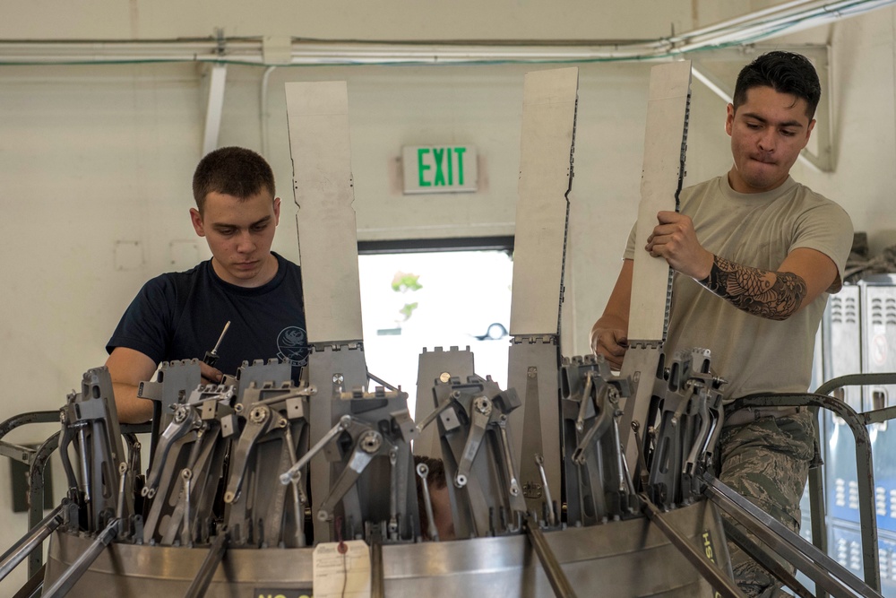 Teamwork propels F-15 engines