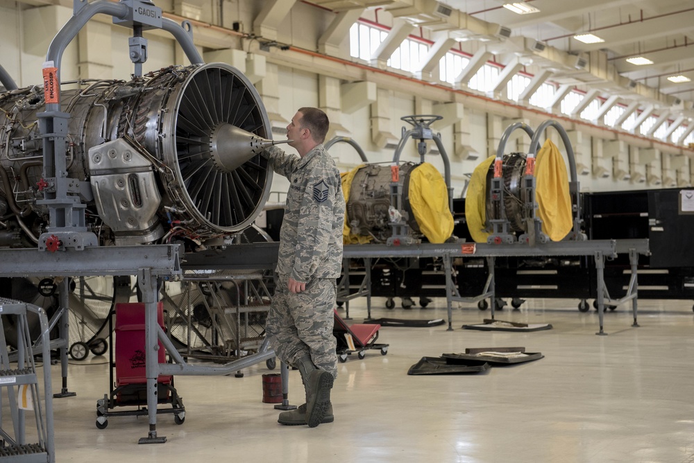 Teamwork propels F-15 engines