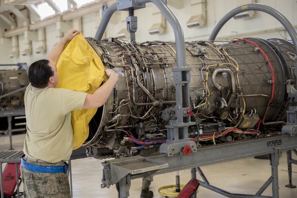 Teamwork propels F-15 engines