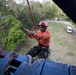 Balikatan participants share rappelling techniques